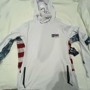 Pelagic hooded long sleeve shirt